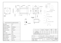 Motor paso a paso híbrido Kaifull NEMA 34 de 2 fases, 24V, con freno, 9.5Nm, KST-86D85-M-0002, 8 cables, para eje Z pesado, máquina CNC, brazo robótico