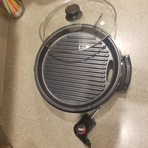 Detachable <b>Handle</b> Reversible Square Double-Sided Steak Baking <b>Pan</b> Aluminum Sandwich Bread Toast Mold Oven Safe 6505 - Product Image 3