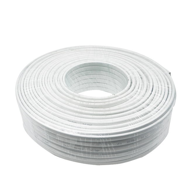 TPS Cable BVVB-TW1 2/3 Core Flat Building Wire V-90 PVC Insulated Fire-Resistant Stranded TPS Cable