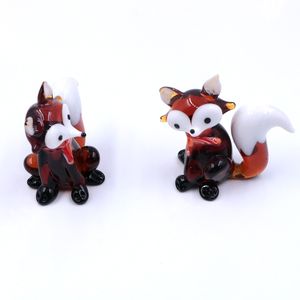 Da collezione di Murano Lampwork di Vetro Volpe <span class=keywords><strong>Figurine</strong></span> - Product Image 3