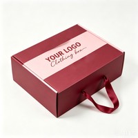 Boîte en papier recyclable pour bouteilles de vin avec poignée, vente en gros, pour 6 ou 12 bouteilles, emballage pour bouteilles de bière, boîte en papier pour boissons