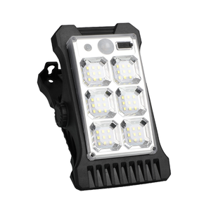 Lampe solaire murale à pince avec détecteur de mouvement extérieur pour éclairage paysager et patio, du crépuscule à l'<span class=keywords><strong>aube</strong></span> - Product Image 1