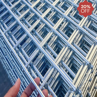Petit trou épais galvanisé grillage clôture Long trou maille fil pour chien Cage bas Construction barre d'acier filet d'élevage