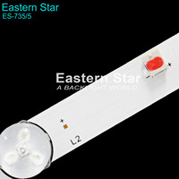 Tira de LED para TV ALPHA de 32 ", 2 unidades, 5LED, barra LED de estrella oriental, para ALPHA 32CC5S, 2 unidades, 2 unidades, 2 unidades
