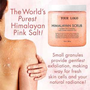 Esfoliante Corporal Himalayan Private Label Esfoliante Esfoliante Hidratante Limpeza Profunda Sal Himalaia Esfoliante Corporal - Product Image 5