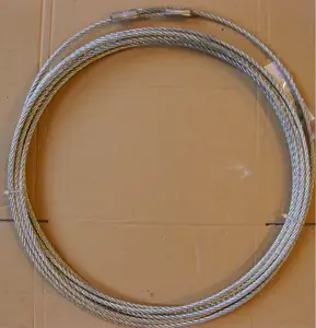 Оцинкованная сталь бесконечные Канатный строп для крана, жильный кабель стальной слинг