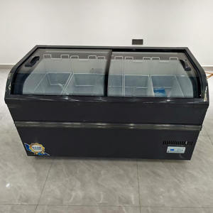 Congélateur îlot, congélateur de présentation îlot, grande capacité, coffre, réfrigération de supermarché, glissière <span class=keywords><strong>gauche</strong></span> droite - Product Image 6