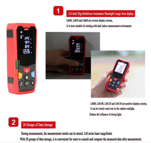 LM40 LM50 LM60 LM80 LM100 LM120 Série LM150 Télémètres laser Précision millimétrique Niveleur <span class=keywords><strong>physique</strong></span> et électronique - Product Image 6