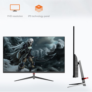 Monitor game bisnis 23.8 inci, Webcam kamera bawaan FHD 75Hz 100Hz 1080P 1920x1080 1K untuk <span class=keywords><strong>Internet</strong></span> Cafe/Studio rumah kantor - Product Image 3