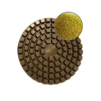 Disque de polissage diamanté JX-6 de 4 pouces, épaisseur 6 mm, grain 30-3000, super tranchant, à liaison résineuse, pour équipement de polissage de sols durs en émeri