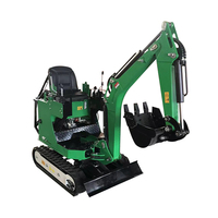 Mini pelle à moteur importée, premier choix pour les installations industrielles et les travaux agricoles, garantie unique d'un an pour un usage domestique