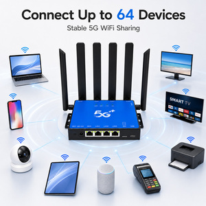 เราเตอร์ OLAX 5G Wifi รองรับ NR NSA SA LTE  แบบล็อคแบนด์ CPE โมเด็มไร้สาย WIFI6 พร้อมช่องใส่ซิมการ์ด รองรับ 5G NR NSA รองรับเครือข่าย 5G ขั้นสูง - Product Image 3