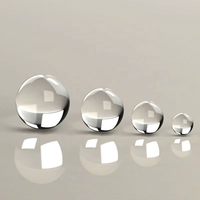 Meilleur prix pour lentilles sphériques en verre optique personnalisées K9 Bk7 Saphir Silice fondue