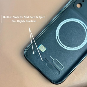 เคสโทรศัพท์หนัง PU ลายพรางแม่เหล็กแบบใหม่สำหรับ iPhone 18 14 15 16 17 Pro Max พร้อมฟิล์มกระจกป้องกันแรงกระแทก - Product Image 6