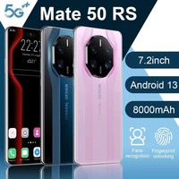 Smartphone Android 10.0 Mate 50RS 12 Go + 512 Go, écran Full 7,3 pouces, modèle 2022, vente chaude, A+