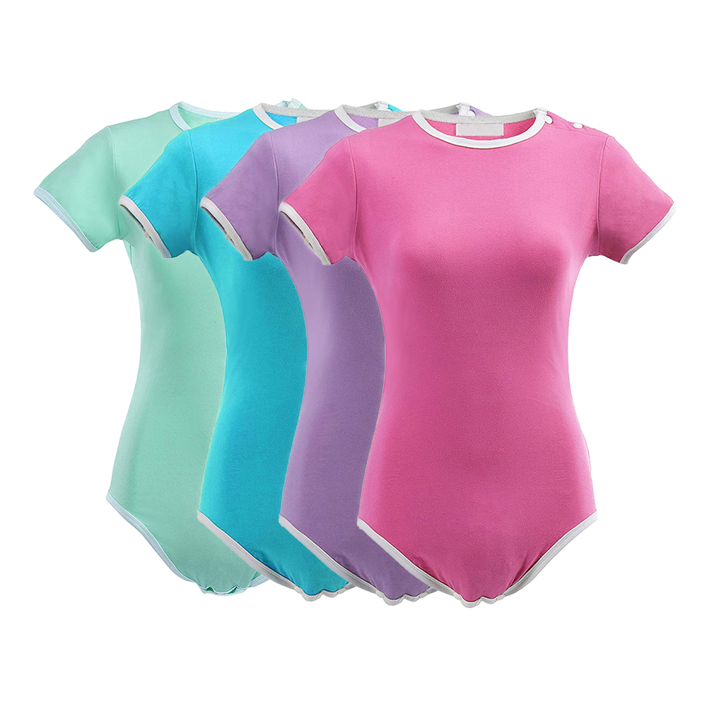 OEM Лидер продаж, женский комбинезон для взрослых и малышей, комбинезон с коротким рукавом и застежкой-молнией, комбинезон, Пижама