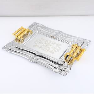 Juego de 3 Bandejas Apilables Reutilizables para Servir Alimentos - Product Image 3