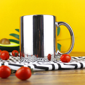Nessun Minimo Argento Galvanotecnica Personalizzata In Ceramica Tazza della tazza con il Logo 11oz tazza di Ceramica Specchio Tazze per il <span class=keywords><strong>Caffè</strong></span> - Product Image 2
