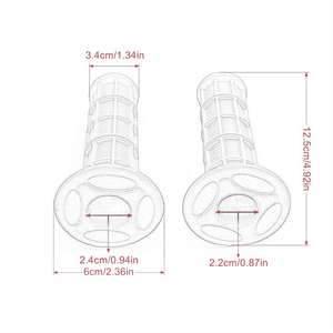 Puños para Manillar de Motocicleta Worldmotop, Antideslizantes, de Goma Suave - Product Image 4