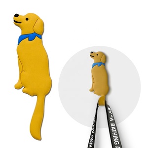 Động vật con chó móc đồ nội thất phụ kiện trang trí có thể tháo rời dính móc - Product Image 2