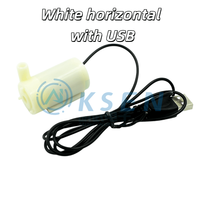 Pompe submersible silencieuse AI-KSEN, mini-pompe à eau DC3V/5V, peut être utilisée comme chargeur de téléphone portable ou lecteur USB