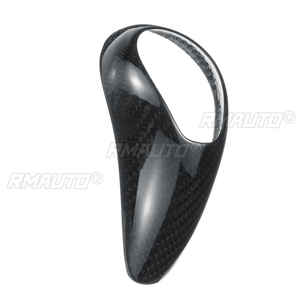 Carbon Fiber Interior <b>Gear</b> Shift <b>Knob</b> Head Cover Trim for BMW M2 F87 M3 F80 M4 F82 F83 M5 F10 F85 X5M F86 X6M F12 F13 - Product Image 4