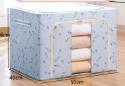 66L Oxford Cloth Storage <b>Box</b> <b>Foldable</b> Rectangle Wardrobe Organizing Bin - Product Image 3