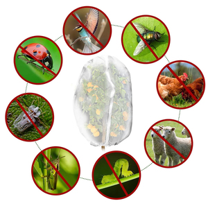 Bolsas de <span class=keywords><strong>malla</strong></span> con cremallera para protección de arbustos, flores, <span class=keywords><strong>hierbas</strong></span>, plantas y frutas (arándanos) - Product Image 6