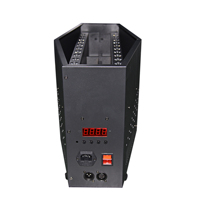 Machine à flamme rouge à tête unique MOKE 180W, hauteur de flamme 1,5m, télécommande sans fil, équipement d'effets de feu pour scène, DJ, club, discothèque