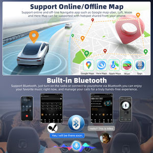 راديو سيارة 8 Core 4G andid 14 متعدد الوسائط لشيفروليه كروز-play لسيارة تسلا 2 Din Stereo GPS - Product Image 4