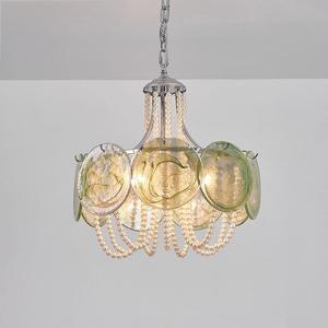 Hotel enormi lampadari moderni di lusso ristorante decorazione di illuminazione di vetro colorato lampade a sospensione per Vintage in stile europeo - Product Image 3