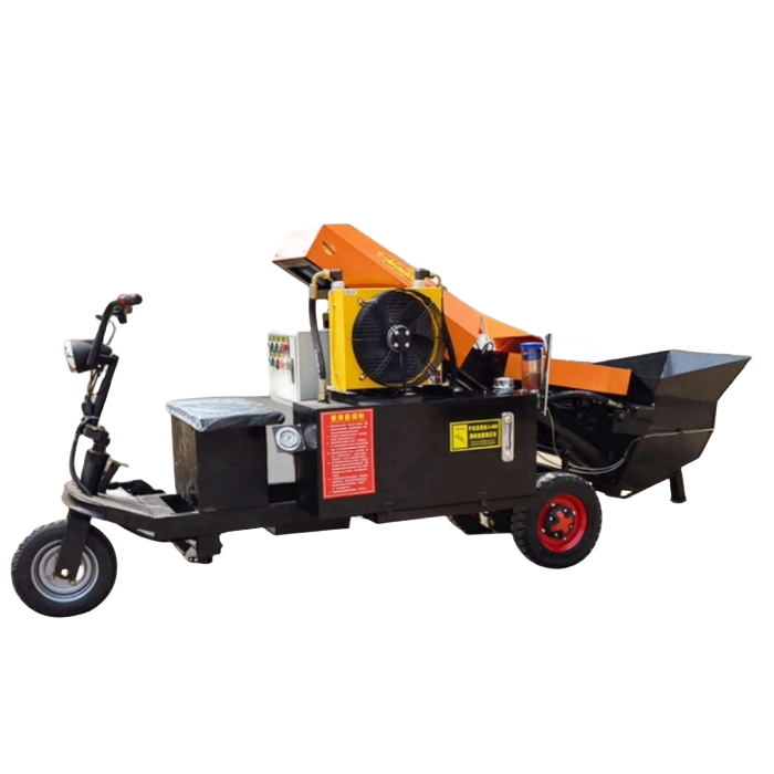 Concrete Pump Mixer Truck portable Concrete