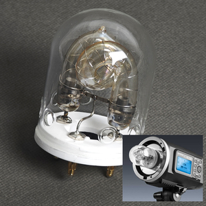 Tube de réparation pour tête de flash <span class=keywords><strong>AD600</strong></span> <span class=keywords><strong>Pro</strong></span>, ampoule nue haute puissance 600W de remplacement pour la photographie - Product Image 6