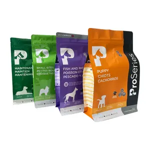 Promozione da 2.72kg stampa Gravnre cibo per cani foglio di alluminio personalizzato Stand Up Pet Dog Food Bag