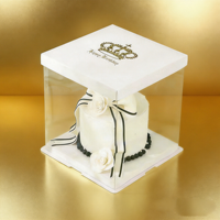 Boîte à gâteaux et à bento YIpin Yinji avec 4 mini-boîtes à gâteaux et boîte à gâteaux à motif personnalisé