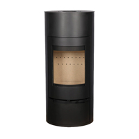 Nouvelle cheminée à bois autoportante moderne, poêle à bois à flamme réelle, four de chauffage en acier au carbone, décoration intérieure, spécifique à la chambre à coucher