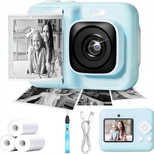 กล้อง CCD สำหรับเด็ก EITKEZ 1080P พิมพ์ภาพทันที MP3 สำหรับเด็กหญิงและเด็กชายอายุ 4-10 ปี ของขวัญพกพาสะดวก พร้อมการ์ด SD 32GB และกระดาษถ่ายรูป 3 ม้วน - Product Image 3
