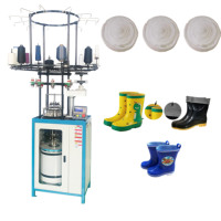 ZY330F-1 Bottes de pluie multifonctionnelles et multitailles doublure chaussettes machine à côtes
