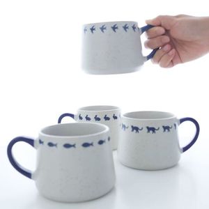 แก้วพอร์ซเลนรูปสัตว์แบบมินิมอลรุ่นใหม่ ของขวัญทางธุรกิจ ใช้ซ้ำได้ ปลอดภัยสำหรับอาหาร ใช้กับเครื่องล้างจานและไมโครเวฟได้ สำหรับกาแฟ - Product Image 5