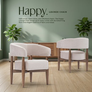 Sillón de Diseño Nórdico con Reposabrazos, Reclinable Manual, Relleno de Espuma, Patas de Madera, Tapizado para Sala de Estar, Vestíbulo de Hotel - Product Image 3