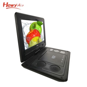 เครื่องเล่นดีวีดีหน้าจอ LCD หมุนได้ 270 องศา ขนาด 10 นิ้ว 12 นิ้ว สำหรับใช้ในบ้าน/เล่นเกม - Product Image 6