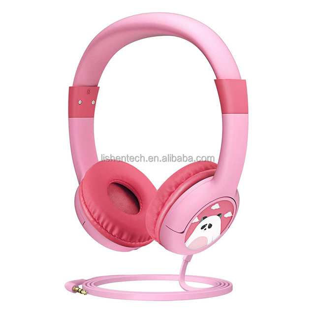 High Qual Over-Ear Children Kids Headphones With Microphone Music Earphones Children Headsets Portable Headphones