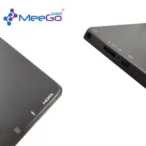 MeeGopad P6-شاشة كريستال سائل حجم كبير 15.6 بوصة IPS HD, شاشة raspberry pi محمولة ، منفذ usb-c