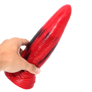 FAAK Rouge Noir Multicolore Gros Dildo Jouets Sexuels Bizarres Silicone Pénis Animal Baleine Dildo pour Femmes <span class=keywords><strong>Sexe</strong></span> Anal Stimulateur Vaginal - Product Image 2