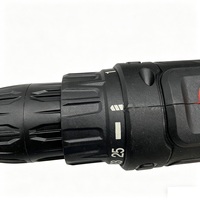Perceuse électrique sans fil 21V 1.2Ah avec batterie au lithium, kit de perceuse-visseuse avec accessoires complets, boîte à outils, couple maximal de 18 Nm