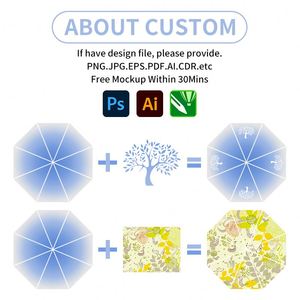 Mini parapluie pliable intelligent, compact et portable, vente en gros, avec logo - Product Image 2