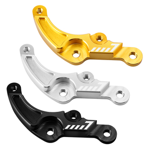 Support de pompe de frein de moto en alliage d'aluminium or, argent, noir pour <span class=keywords><strong>Yamaha</strong></span> Y15ZR, support de pompe de frein dans un sac - Product Image 1