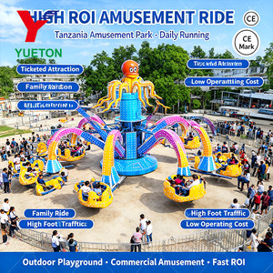 Manège Octopus Géant Rotatif à Prix d'Usine pour Enfants et Adultes – Attraction de Fête Foraine Emotionnante et Ludique - Product Image 4