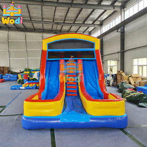 Tobogán Acuático Inflable, Trampolín Acuático, Tela <span class=keywords><strong>de</strong></span> PVC Resistente <span class=keywords><strong>de</strong></span> 0.55mm, Garantía <span class=keywords><strong>de</strong></span> 3 Años, para Lago, Piscina, Recreación Acuática <span class=keywords><strong>de</strong></span> Verano - Product Image 6