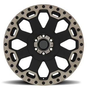 Juxin Ruida Heavy-Duty 17 18 20 pouces noir brillant 4x4 jantes de camion 1 pièce coulée en alliage d'aluminium pour 40mm 35mm 100mm - Product Image 5